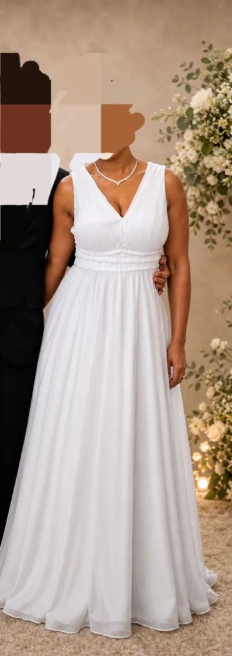 Vestido de casamento, usado 1 vez 