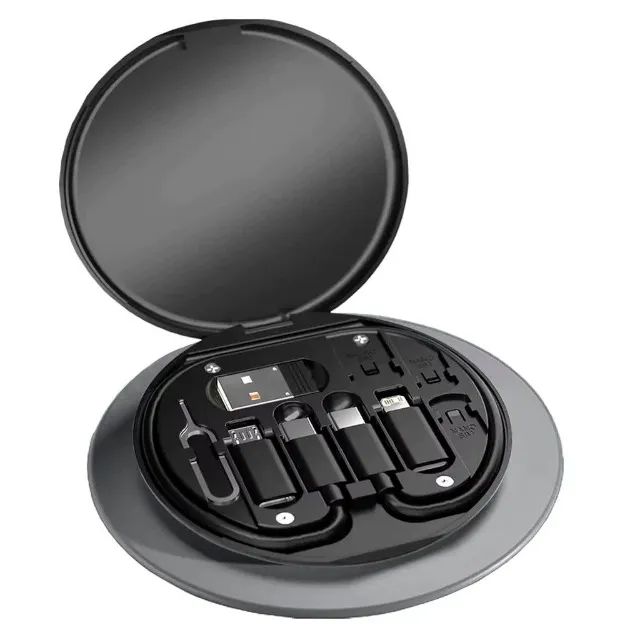 Kit com Estojo de Adaptadores Tipo-C