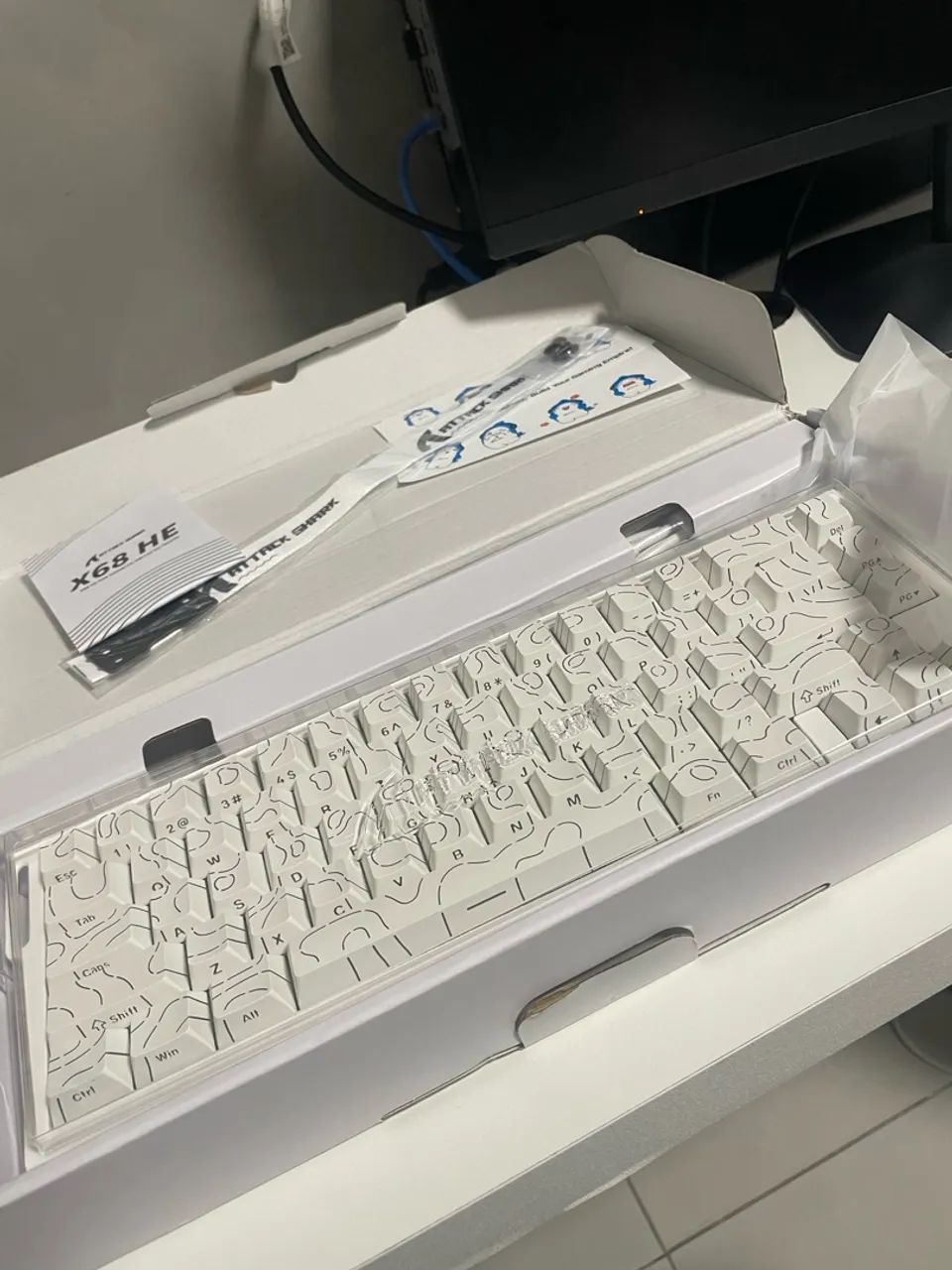 Teclado Attack Shark X68 HE LACRADO - Foto 2
