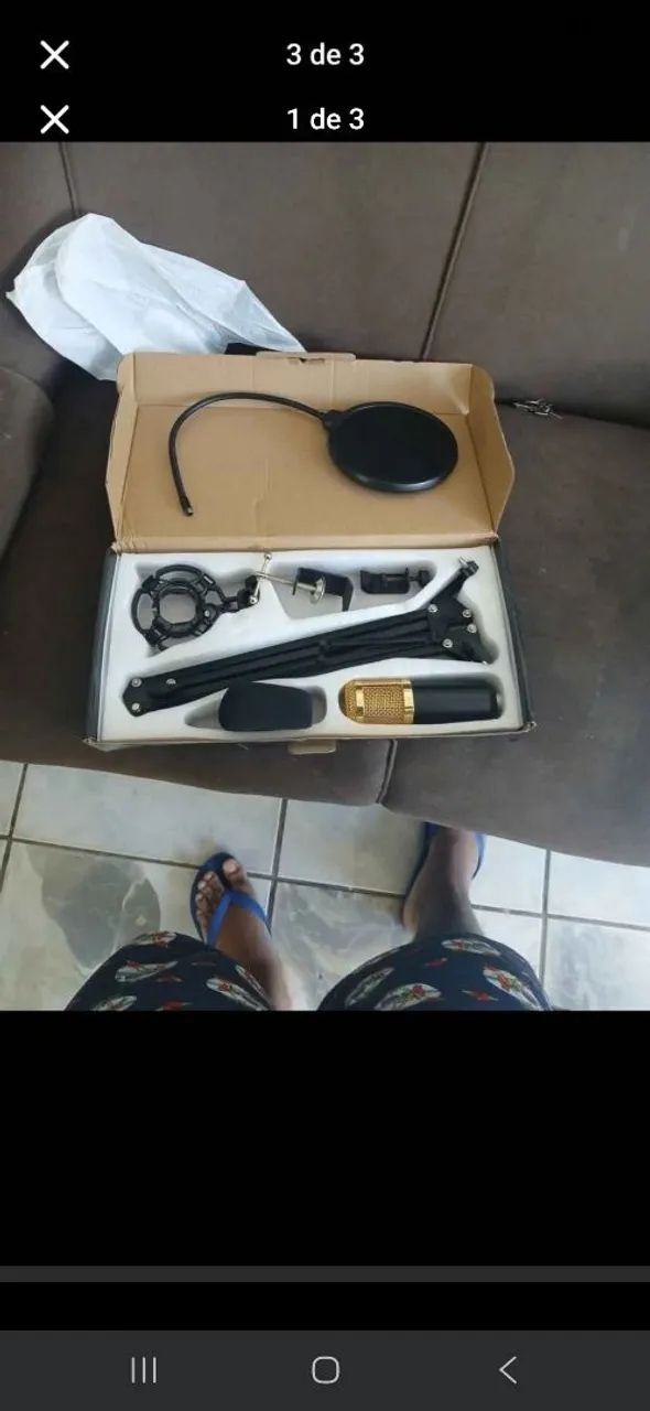 Microfone bm800 