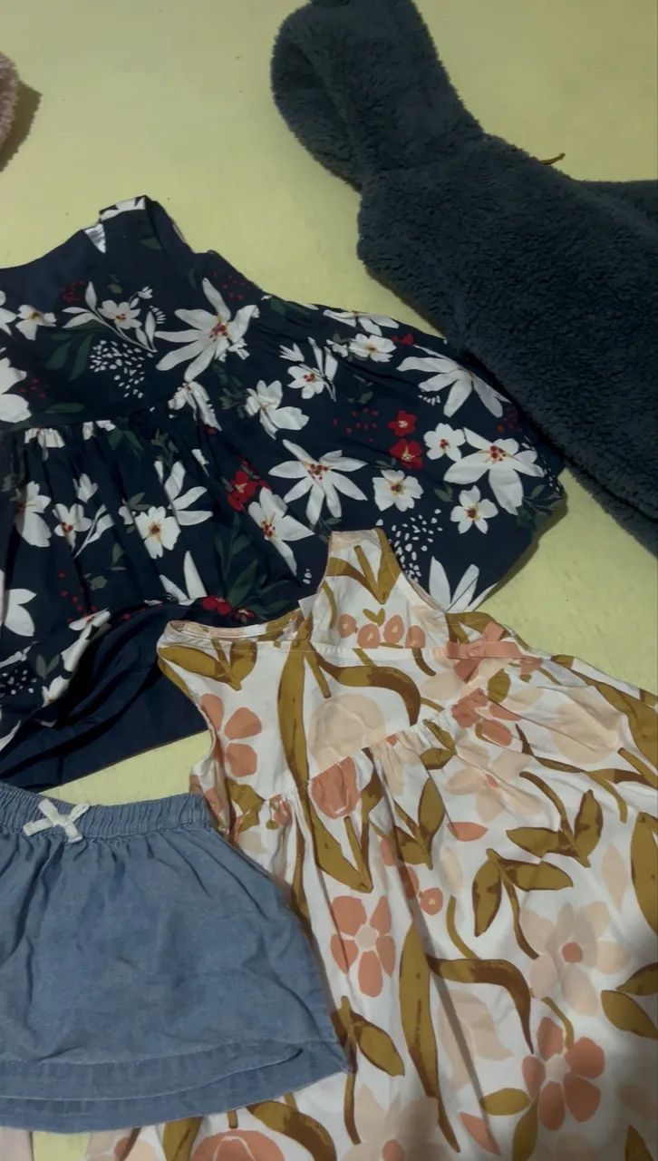 Kit roupa Carters menina 6-9 meses  - Foto 5