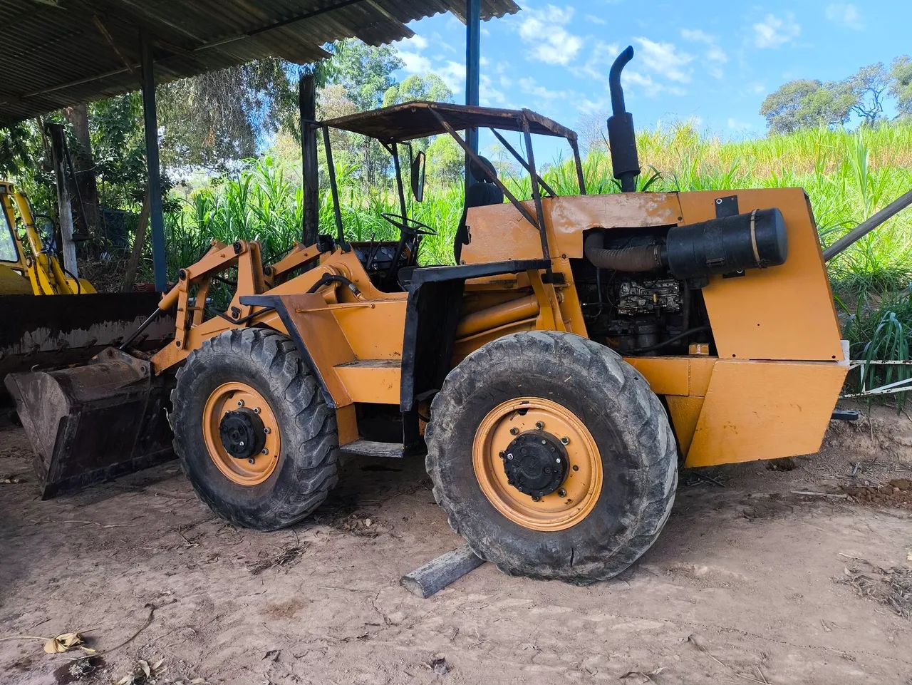 Pá carregadeira w7