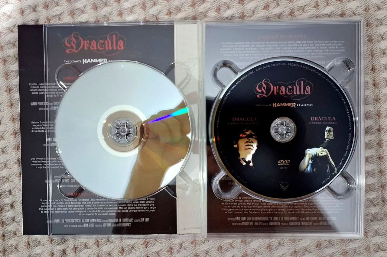 DVD Box Drácula - Hammer Ultimate Collection 5 Discos (Edição Rara e Limitada) - Foto 5