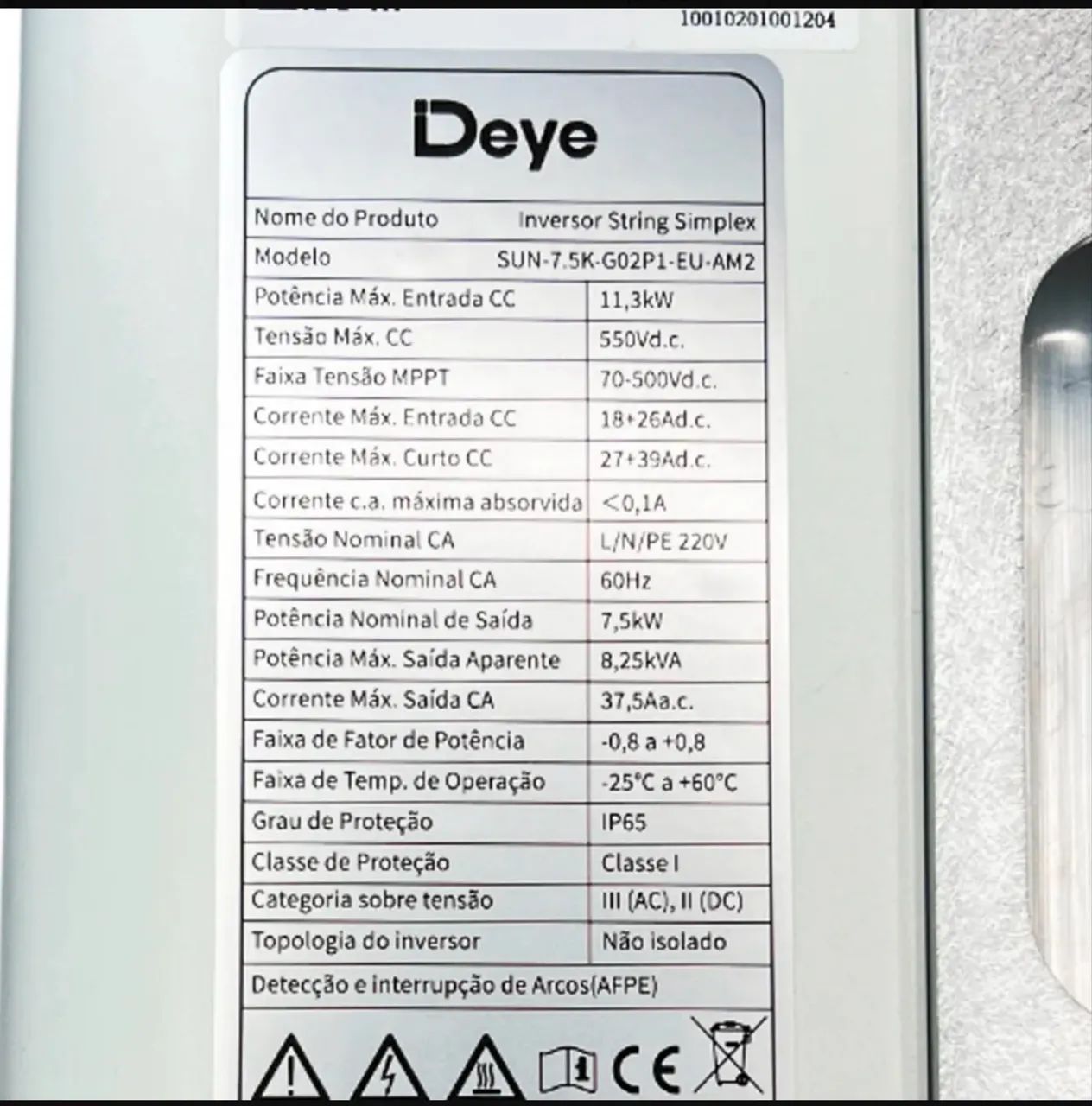 Inversor solar deye 7,5  - Foto 4