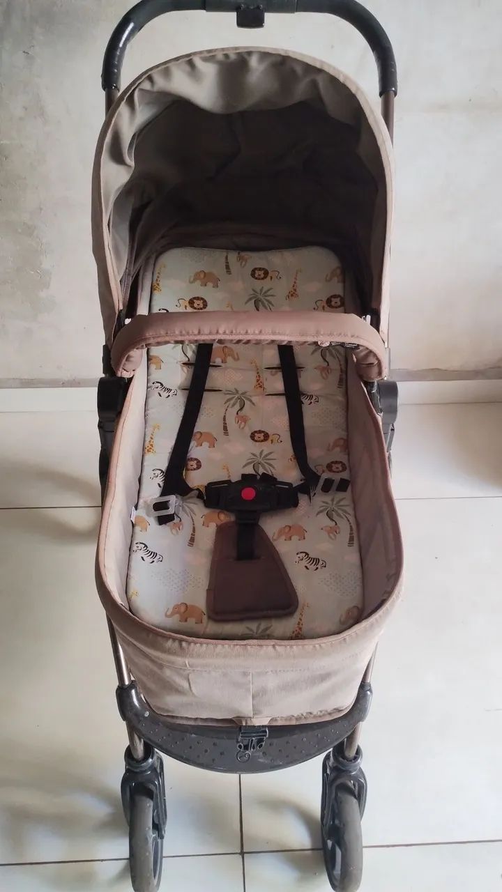 Carrinho para bebe mais cadeirão  - Foto 4