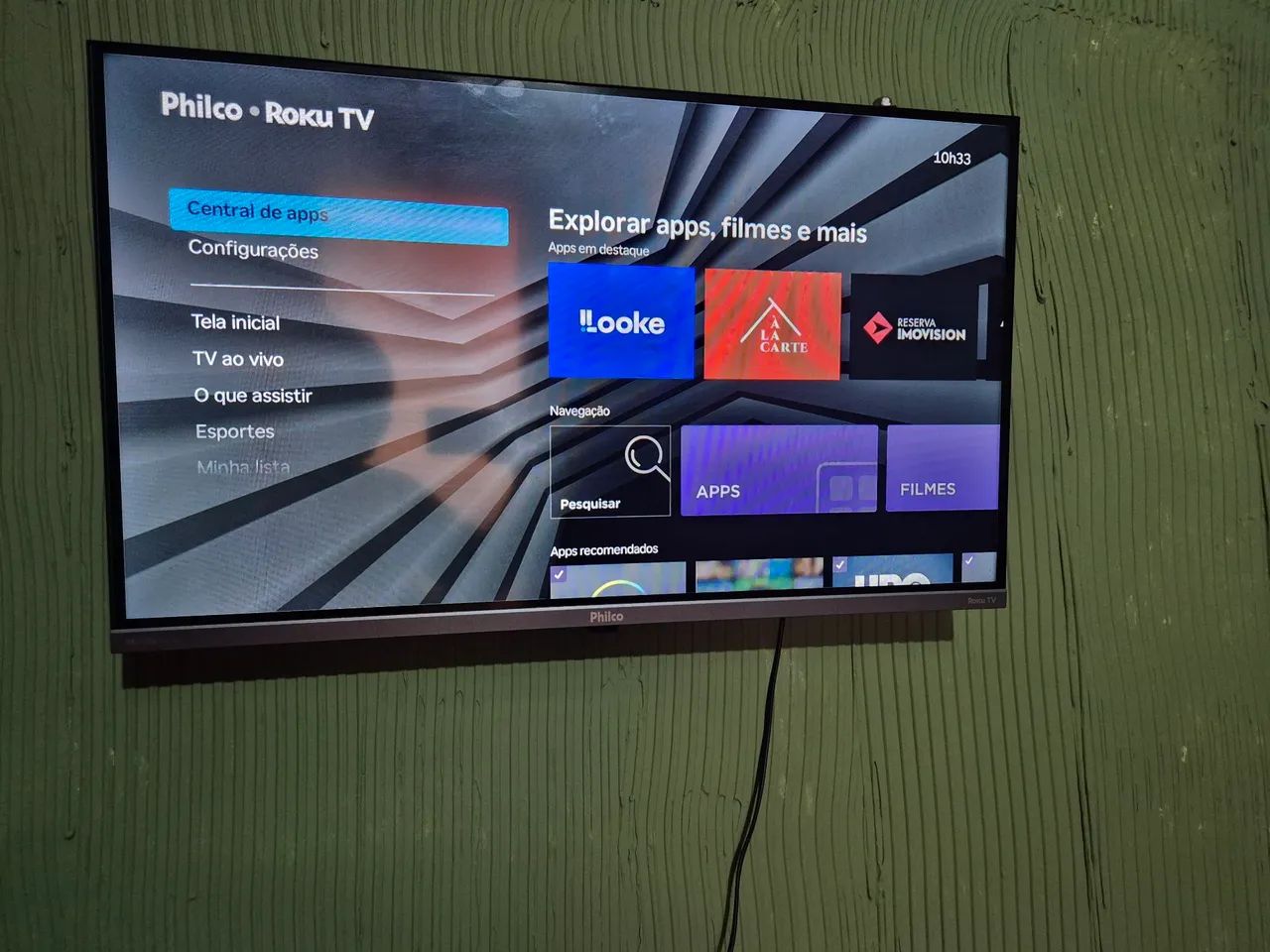 TV SMART PHILCO ROKU 32 POLEGADAS 