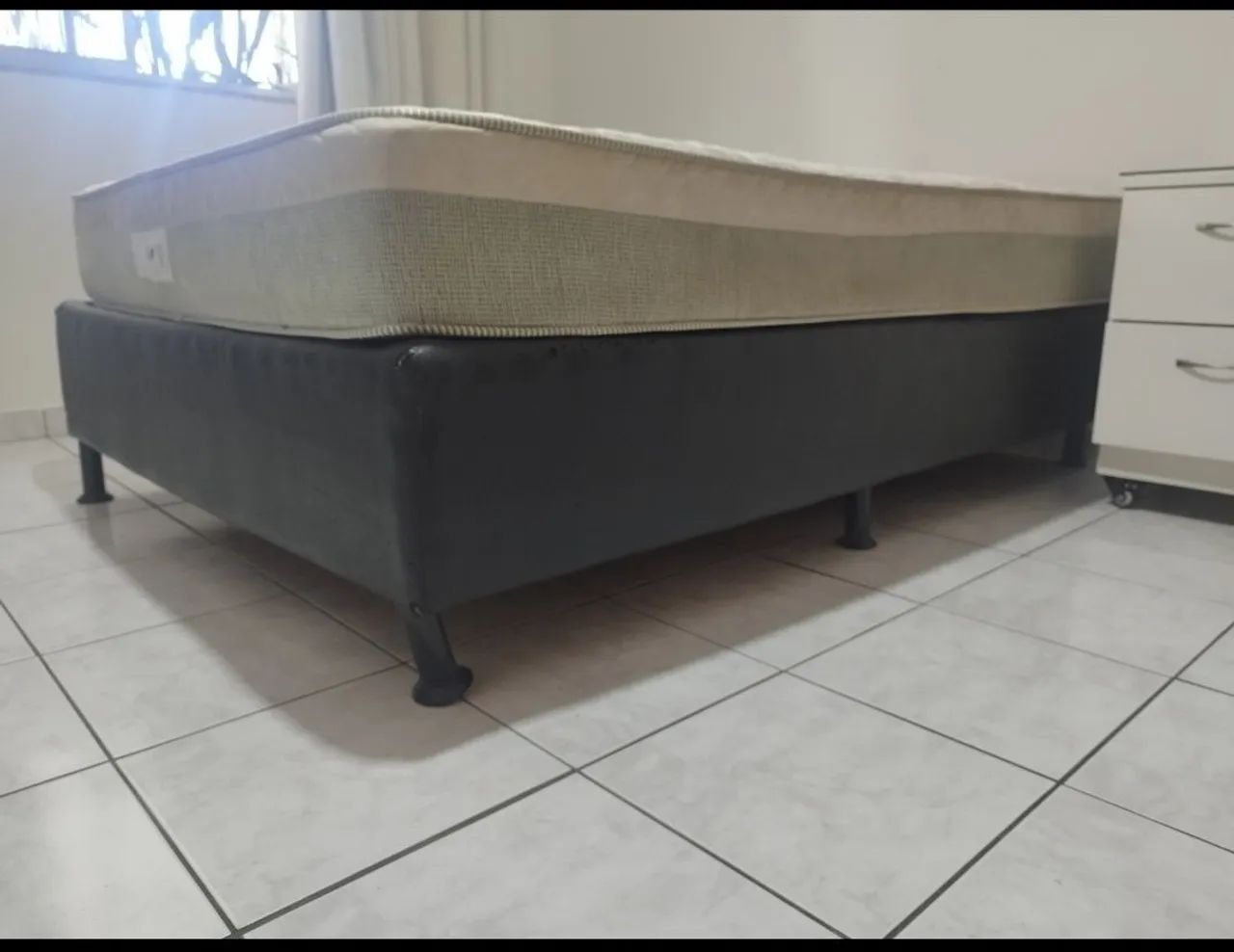 Colchão e base box de casal  - Foto 5