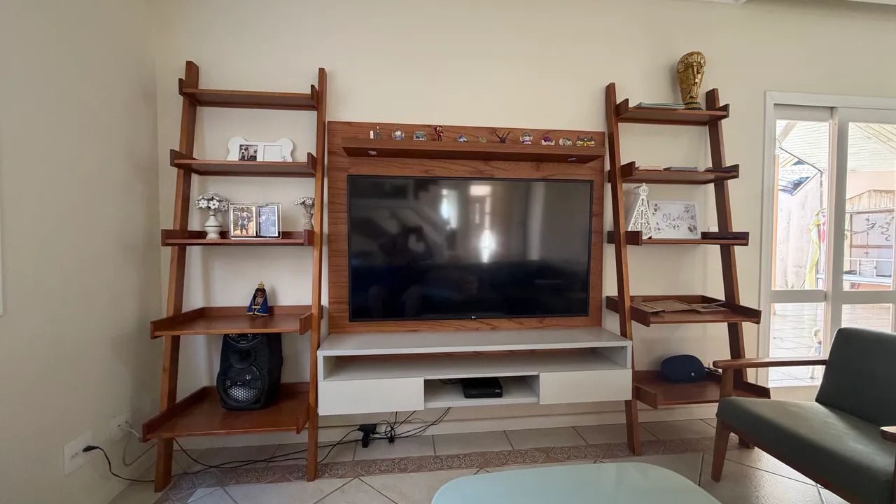 Kit completo móveis sala de estar da tok stok - novos - Foto 3