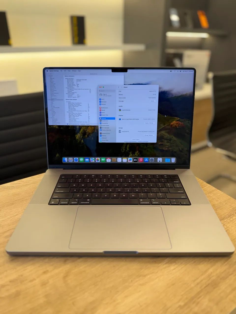 MacBook Pro M1 Pro 32GB 512GB 16? 2021 com garantia - Loja física