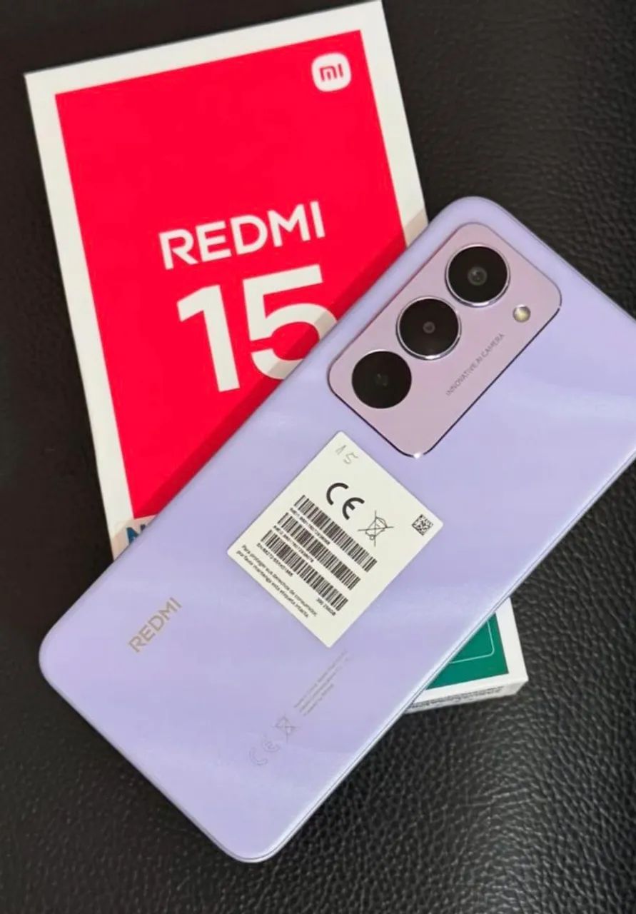 Lançamento - Redmi - 15 - Você de Celular Novo 256/8