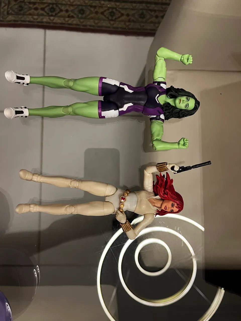 Marvel legends she hulk e viúva negra black widow  - Foto 2