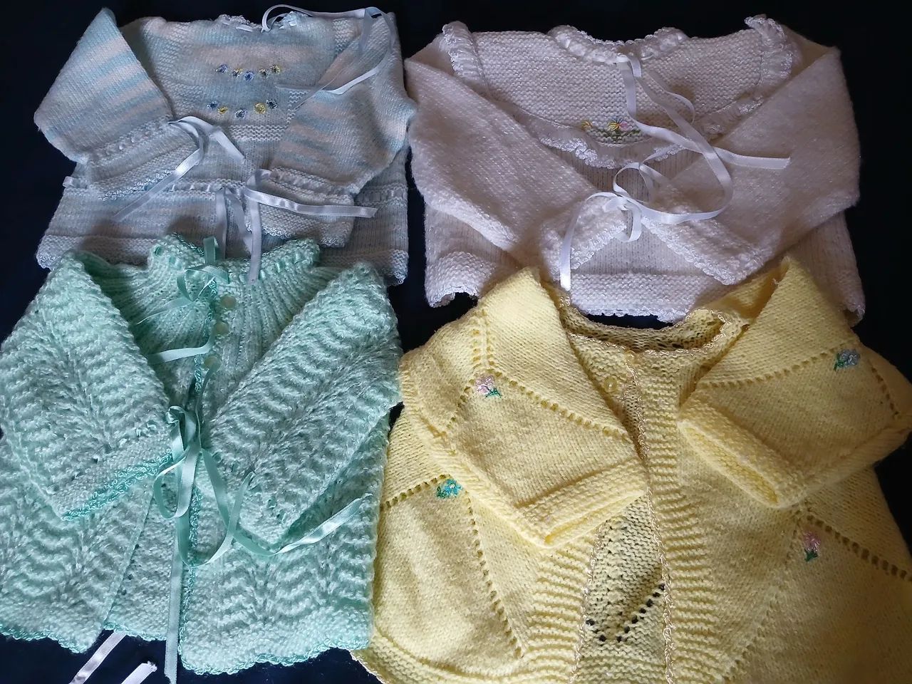Casaquinhos bebê 