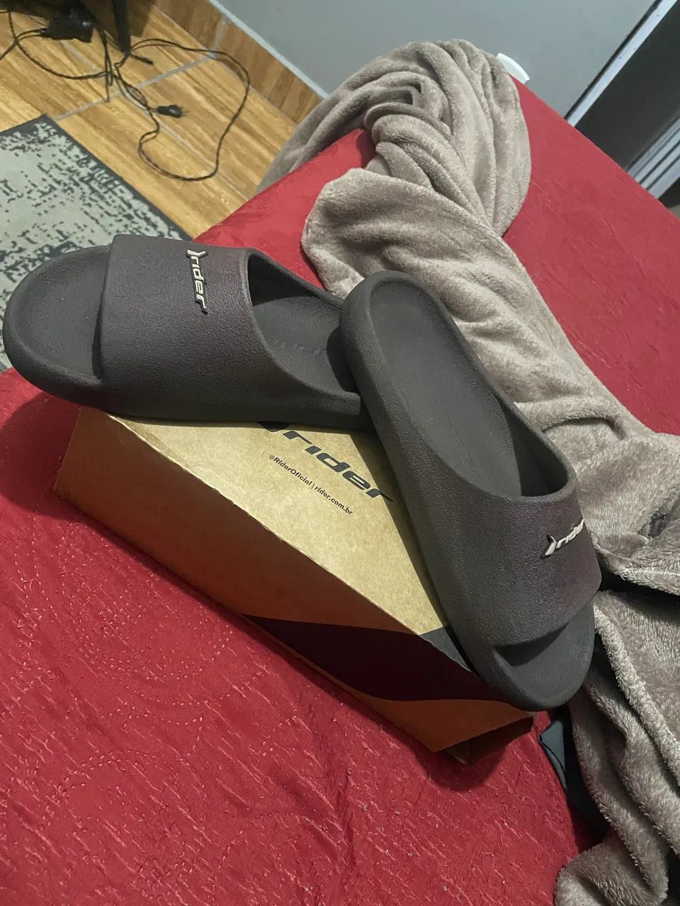 Chinelo Rider slide novo 