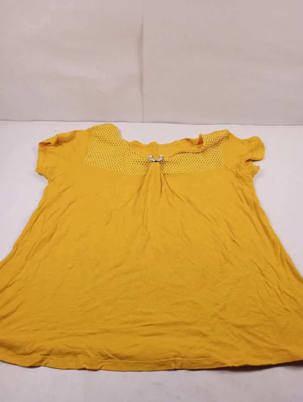 Kit com 7 Camisetas Femininas Tam. G e GG - Foto 5
