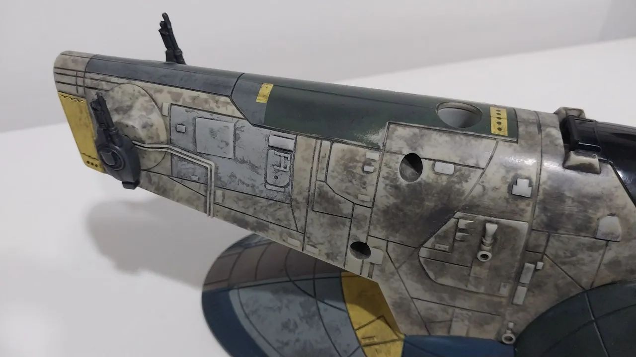 Nave Star Wars Jango Fett Slave One - customizada  - Foto 5
