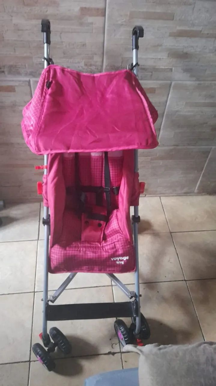 Carrinho de passeio Rosa