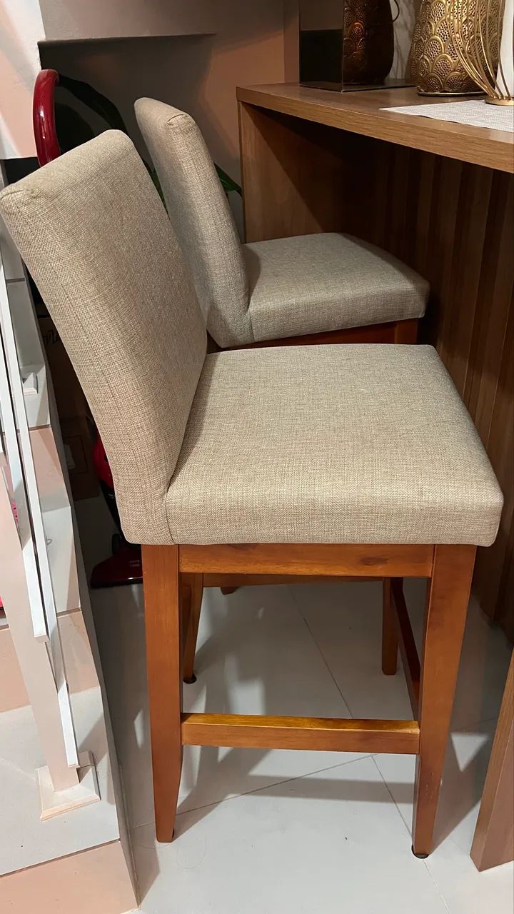 Balcão/Aparador com 2 banquetas - Foto 3