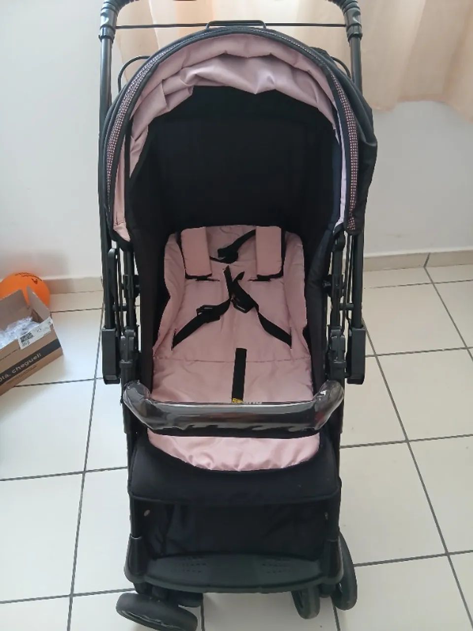 Carrinho de Bebê Galzerano - Pouquíssimo Uso Vendo - Foto 4