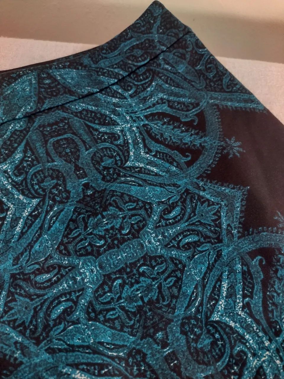 Saia grife Lê Lis Blanc jacquard P - Foto 2