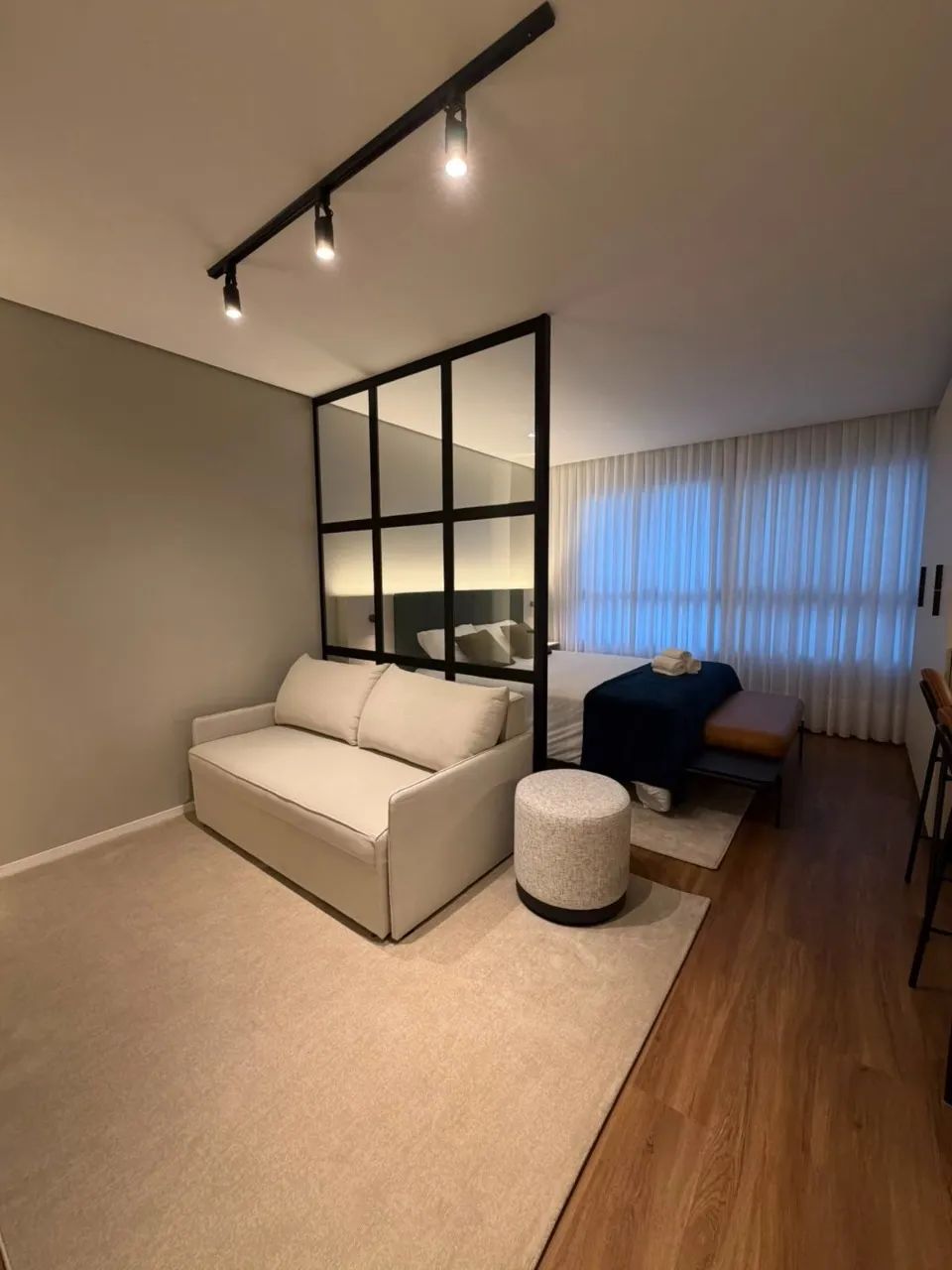 Studio Mobiliado no Downtown no Centro de Floripa