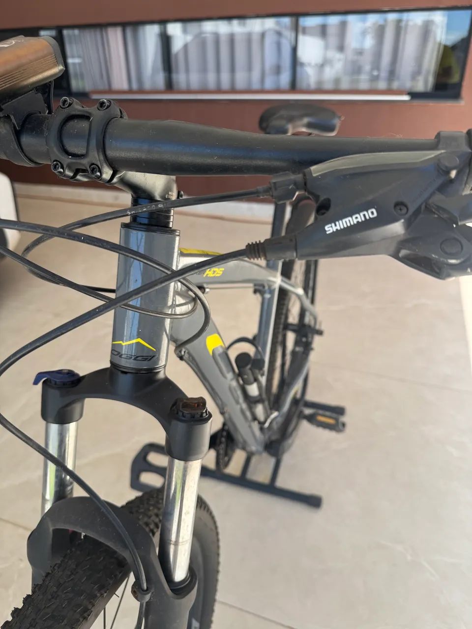 BICICLETA OGGI HACKER HDS QUADRO 17 - Foto 5
