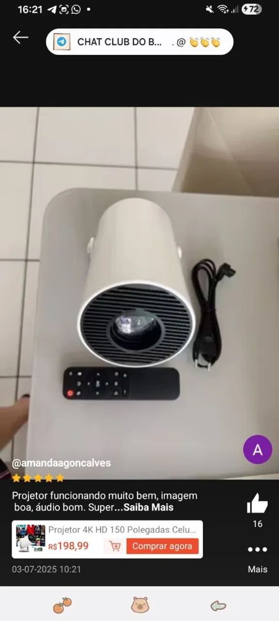 Projetor - Foto 2