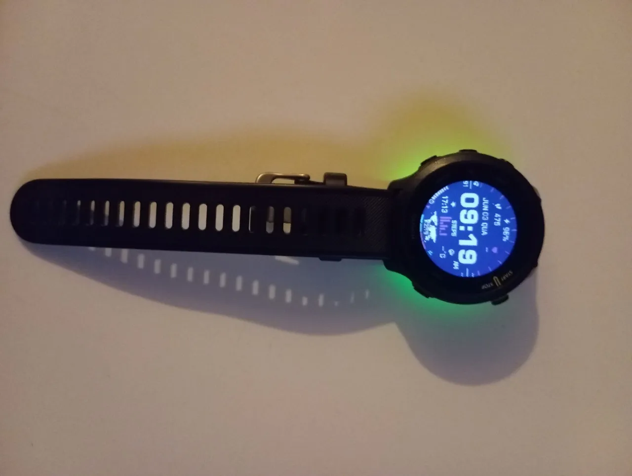 Relógio garmin forerunner 55 (novo) black caixa de 42mm