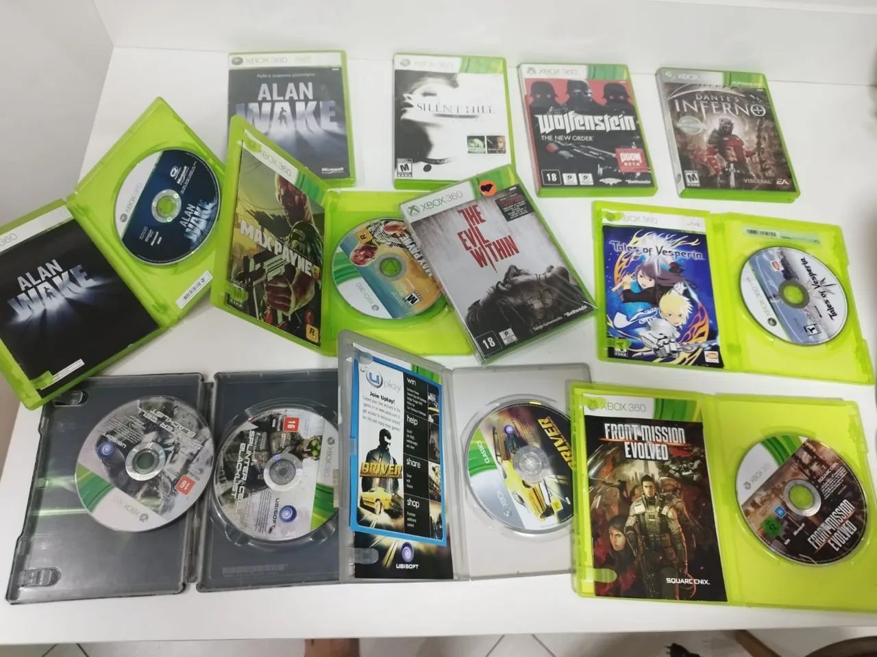 Lote de jogos Xbox 360