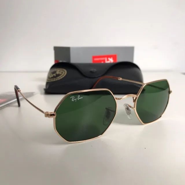 óculos de sol ray ban octagonal g15 - Foto 5