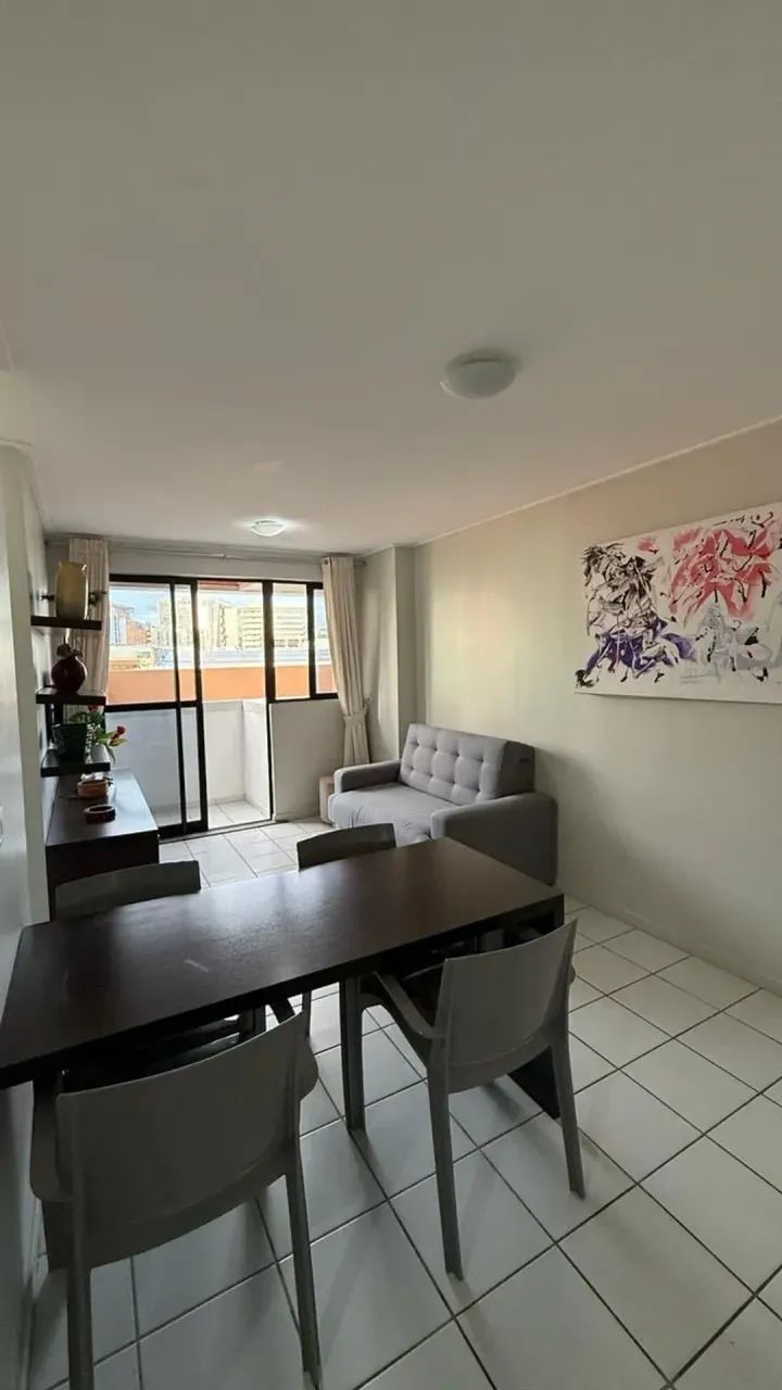 Vendo Apto Quarto e Sala Mobiliado a beira mar de Pajuçara - Foto 5