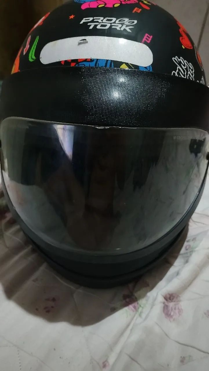 Capacete número 58 unissex - Foto 3