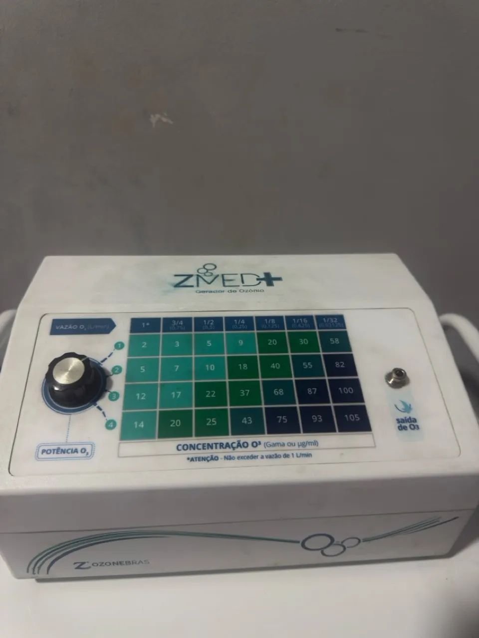 Ozônioterapia máquina de ozônio medicinal 