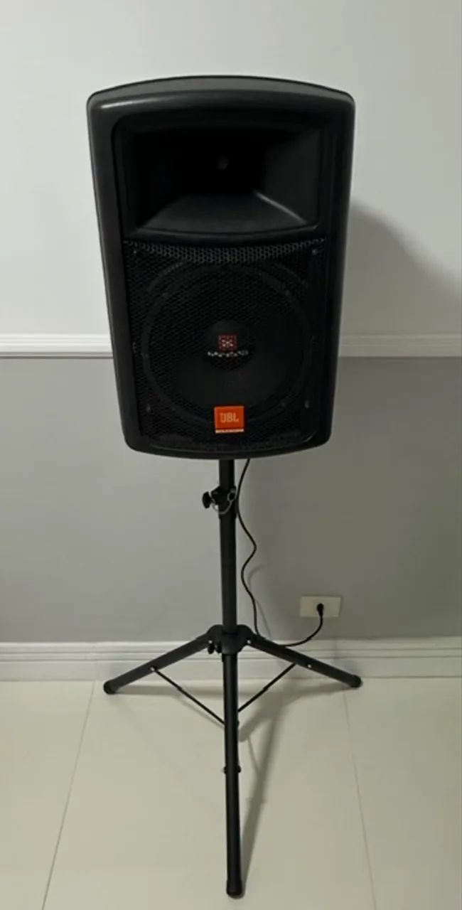 Js121a - Caixa Ativa Jbl 200rms Js 121 A Com Usb