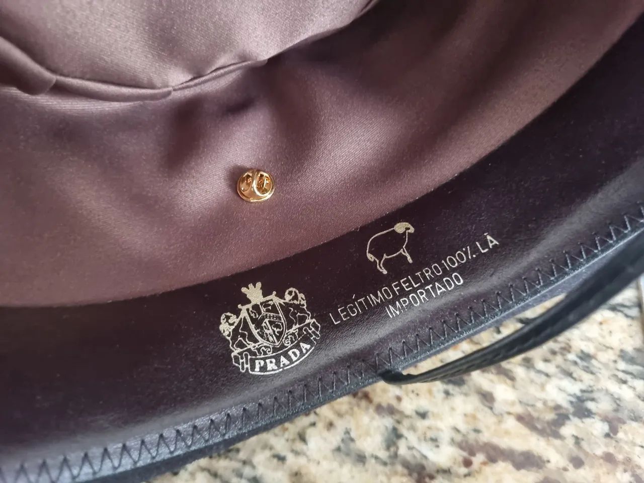 Chapéu Prada vintage feminino - Foto 4