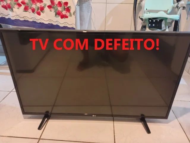 televisão 43 polegadas COM DEFEITO