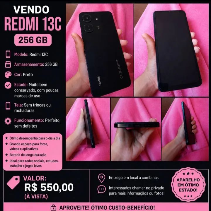 Vende-se celular Xioami 