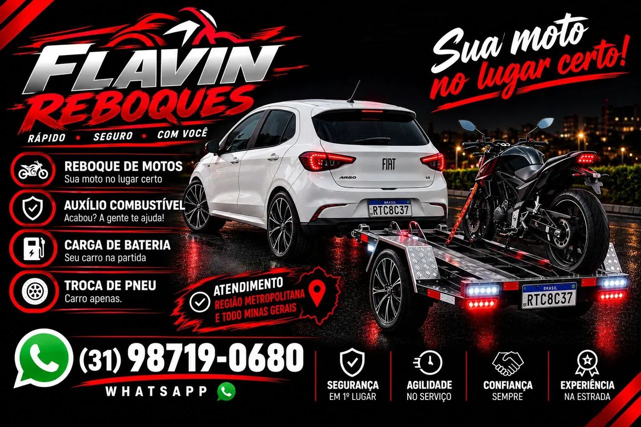 Reboque para motos 