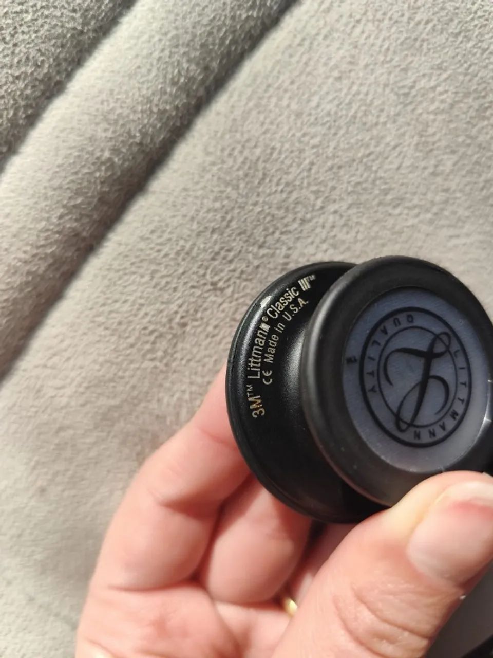 Estetoscópio Littmann Classic III - BLACK EDITION - Foto 4