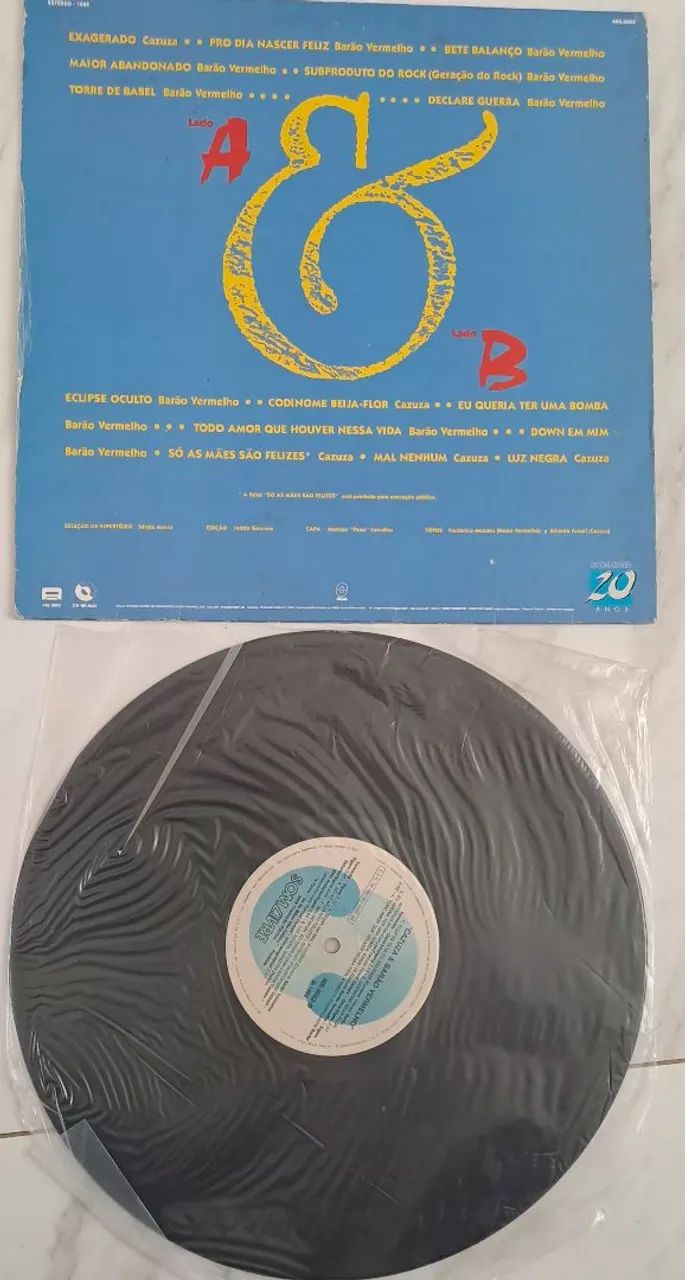 Disco vinil Cazuza & Barão vermelho  - Foto 2