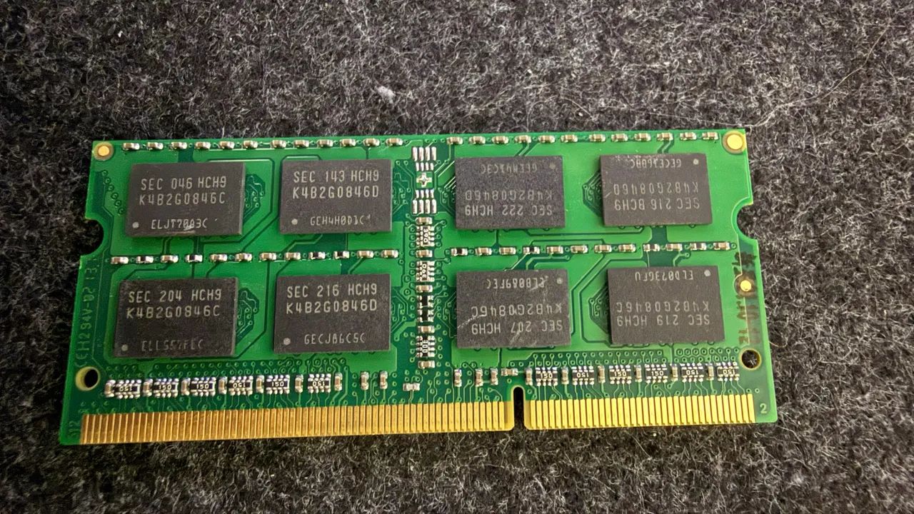 Memória RAM 4gb DDR3 PC3L 12800MHz Notebook - Foto 2