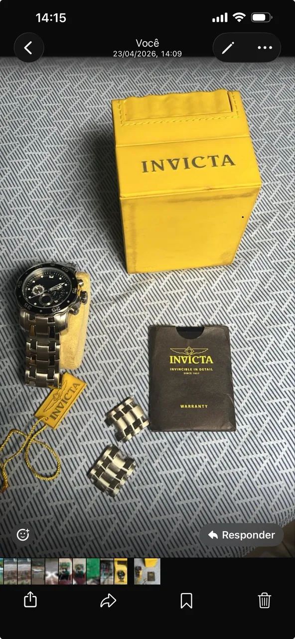 Relógio invicta original 
