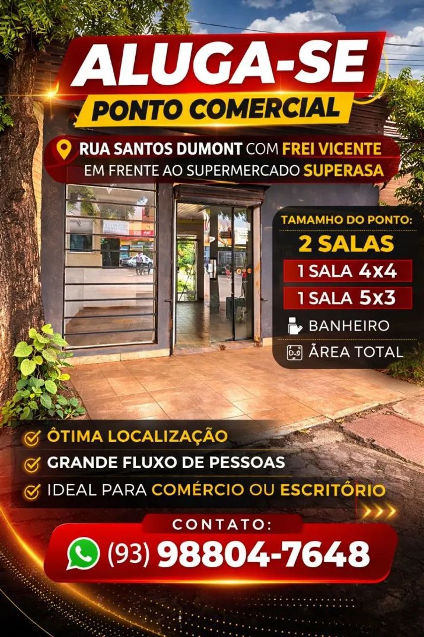 Aluga-se ponto comercial 