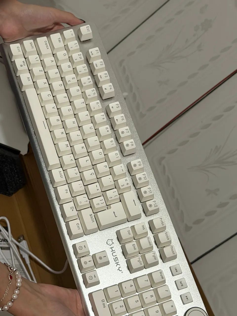 Teclado Husky 100% Red Switch Novo - Foto 2