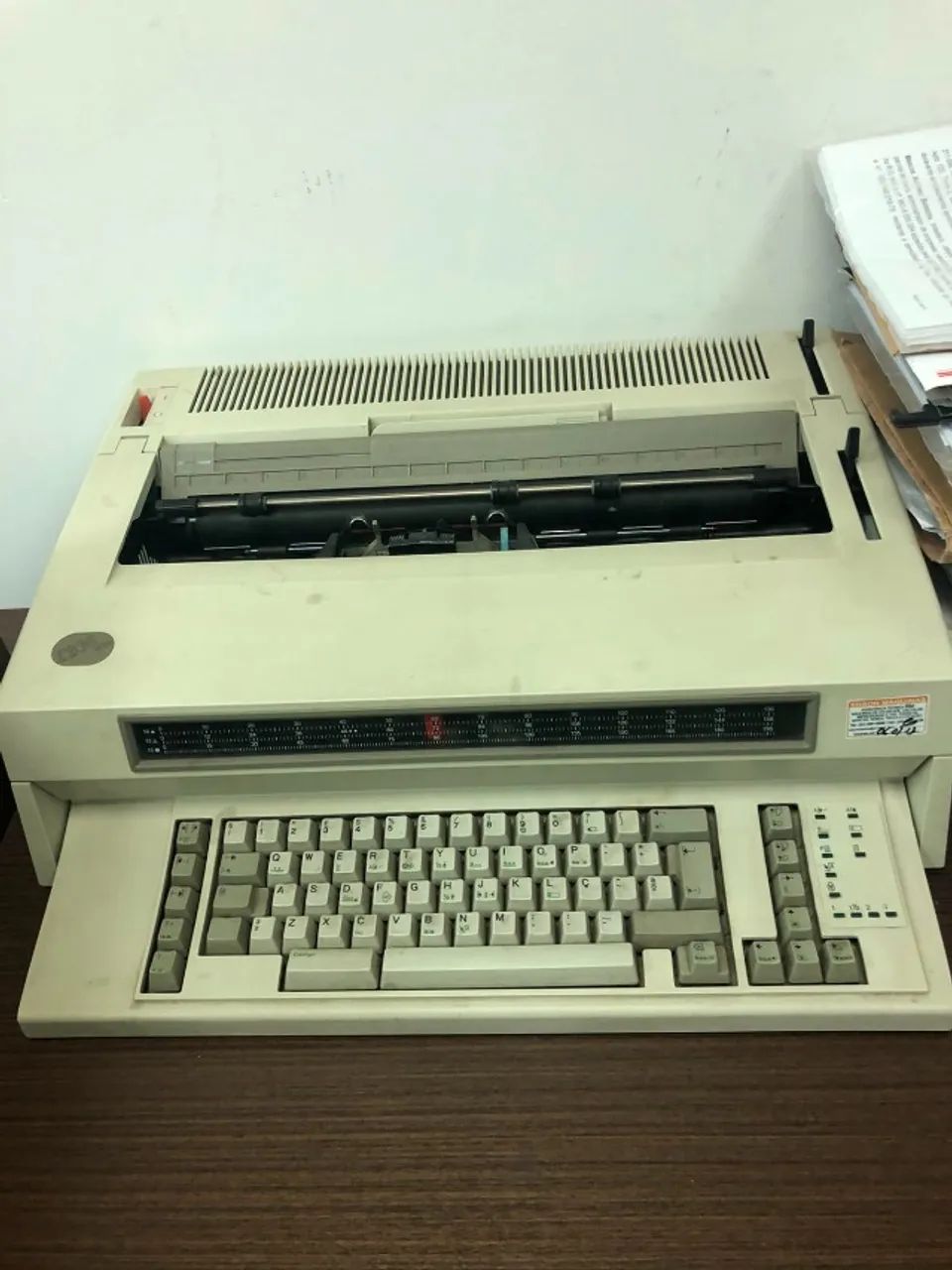 Máquina de datilografar