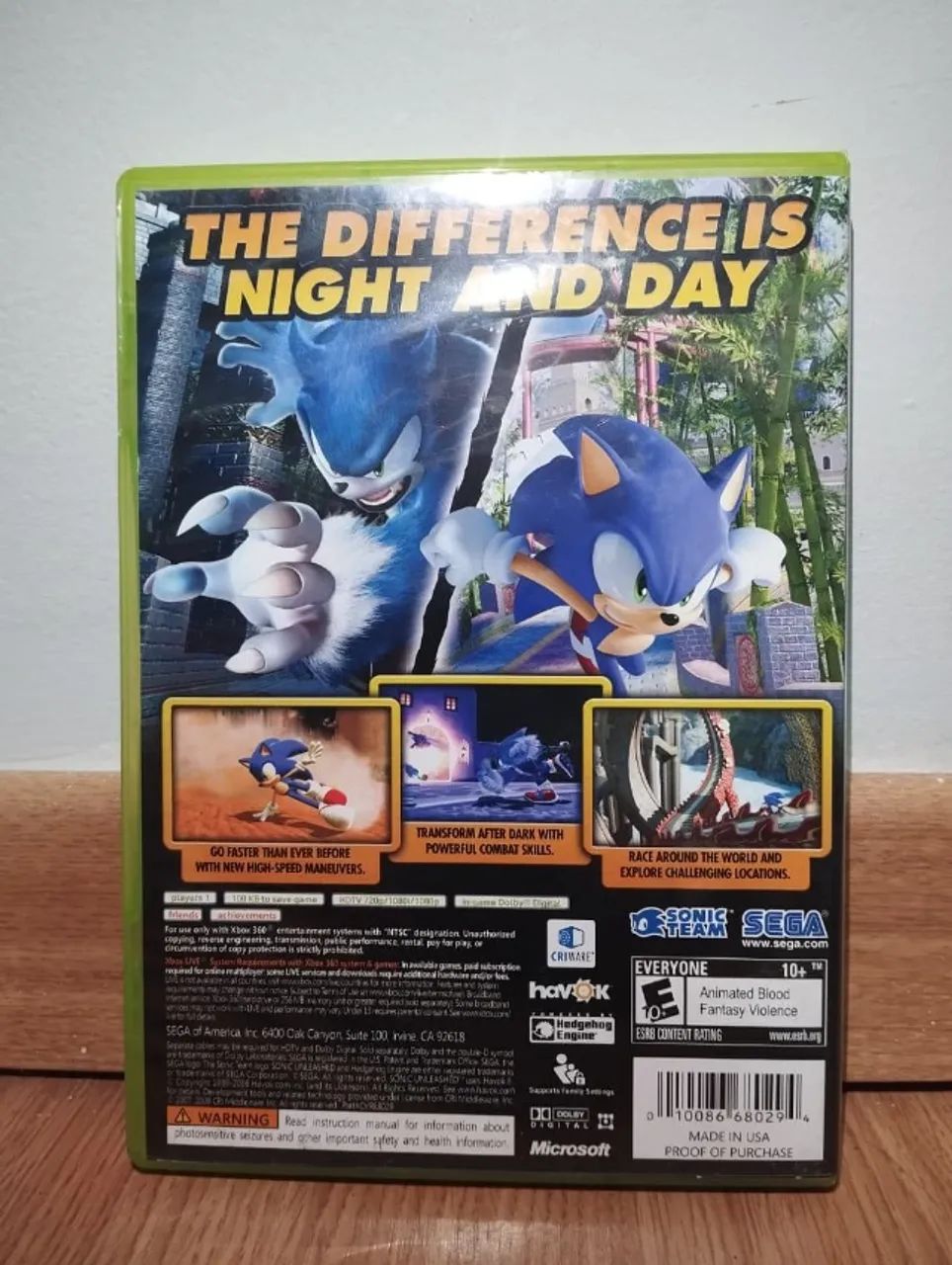 Sonic Unleashed Xbox 360 - Foto 2
