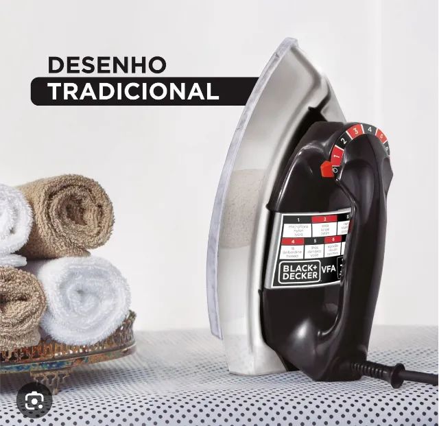 Ferro de passar Black Decker 