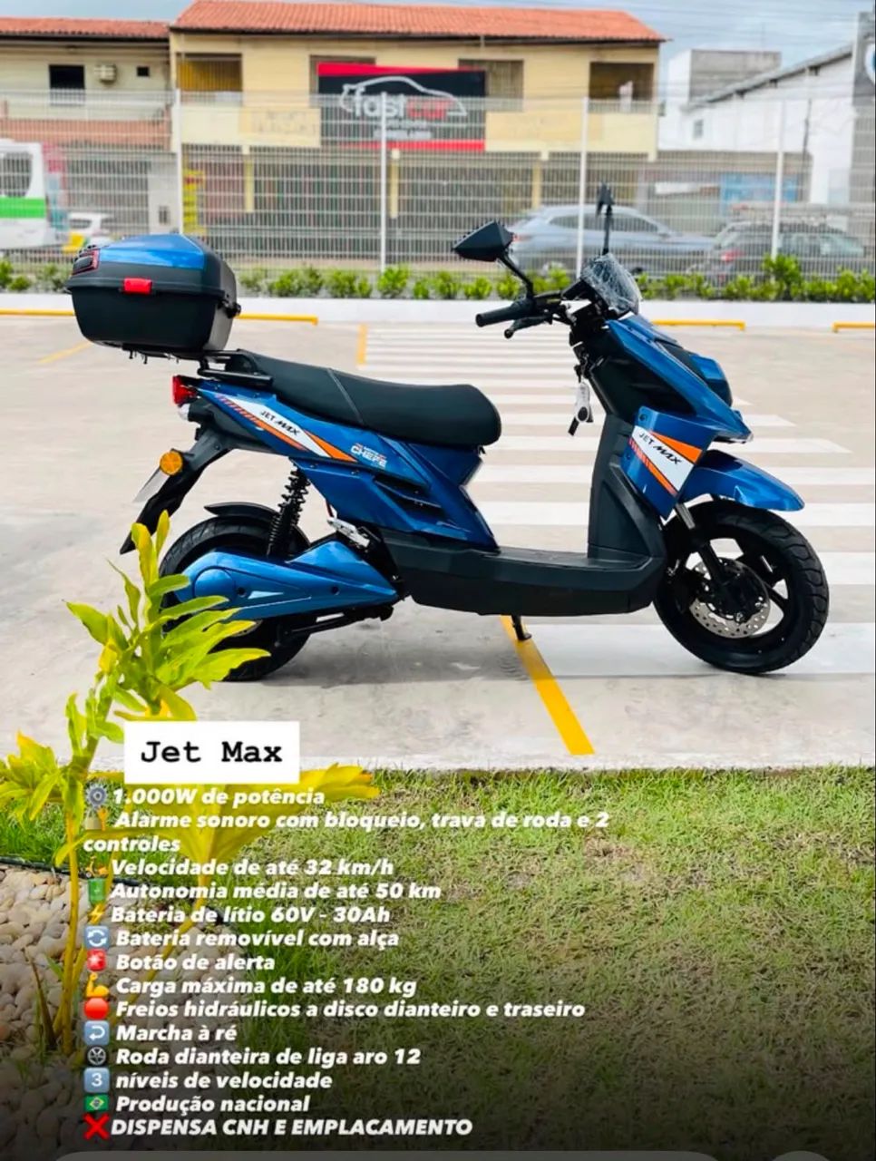 Jet 100% elétrica 