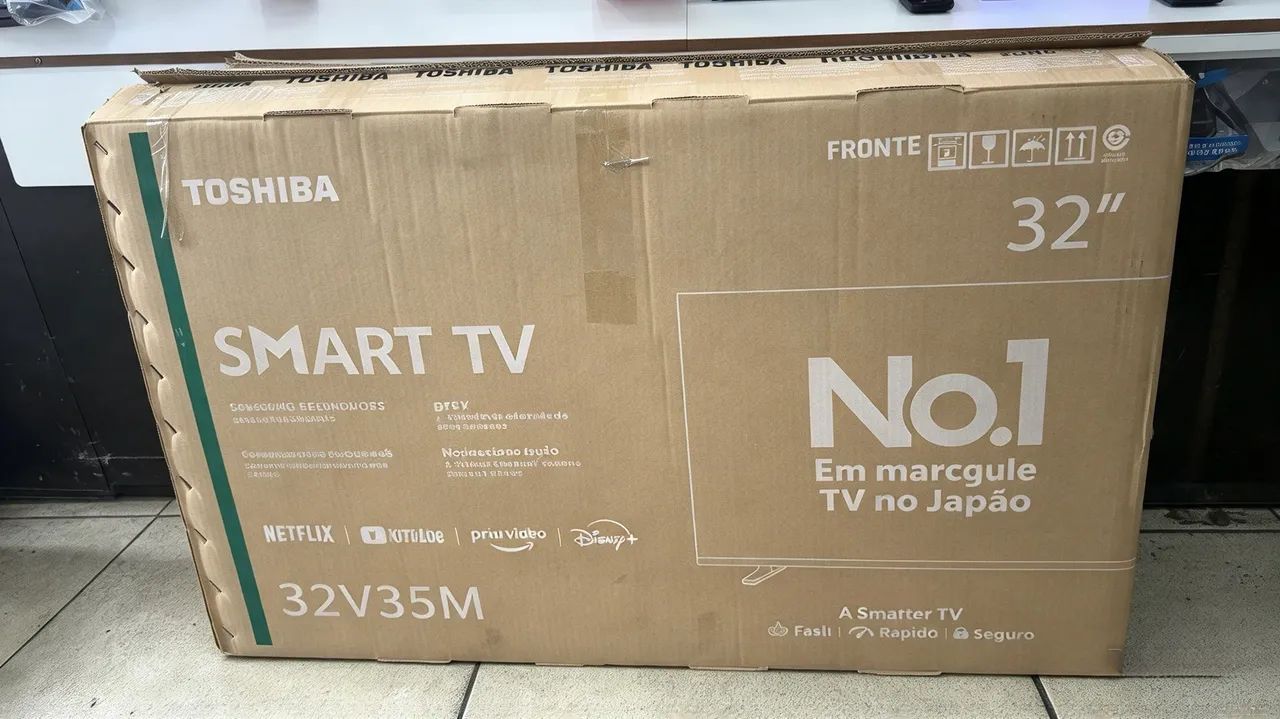 Tv 32 polegadas Android tv na caixa  - Foto 2