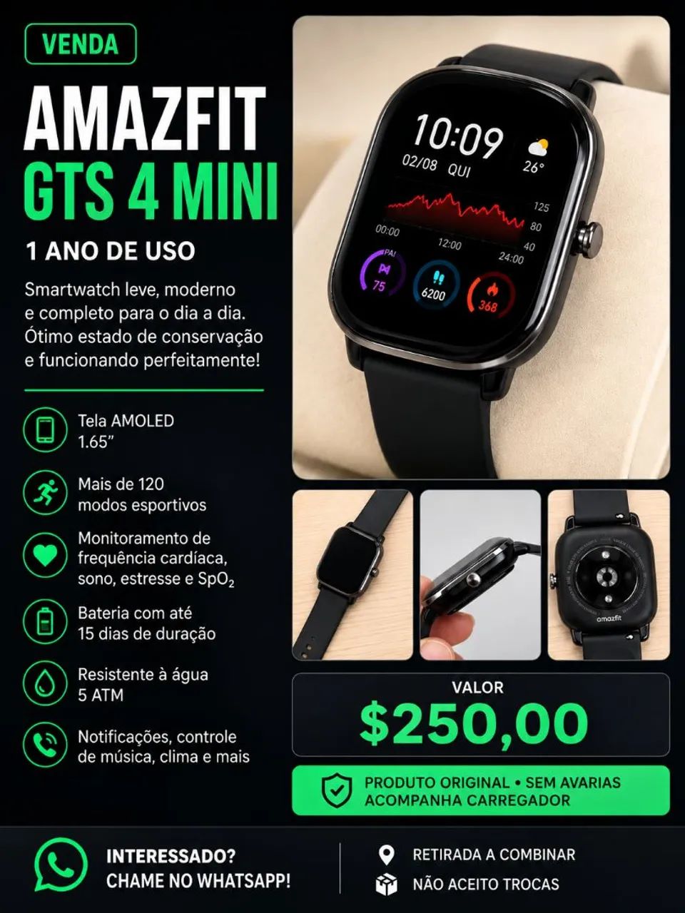 Amazfit gts 4 mini