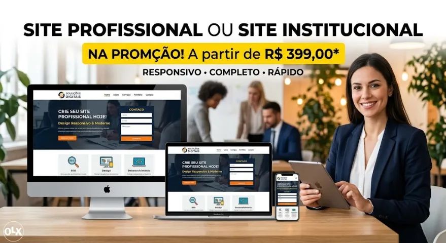 Site profissional - institucional